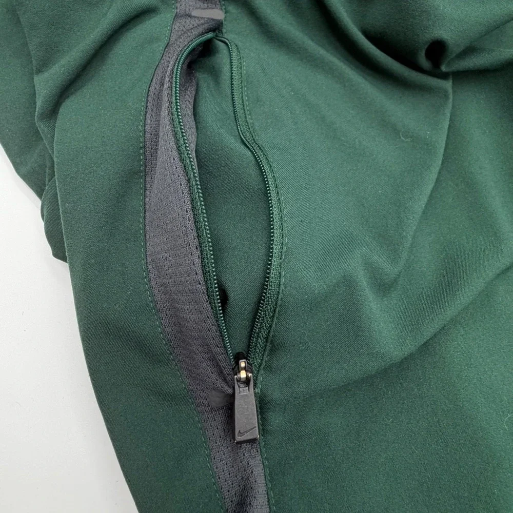 Nike Dri-FIT‎ Michigan State Spartans Mens XL Green Track Pants MSU Sideline XL